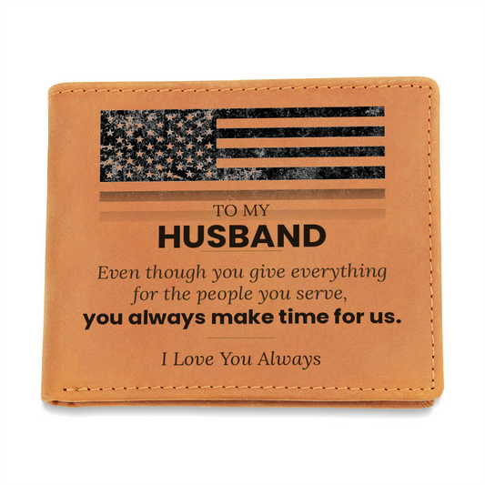 Gift For Husband - Fathers Day Wallet