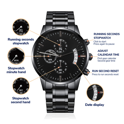 Gift For Husband - Till the End of Time Watch