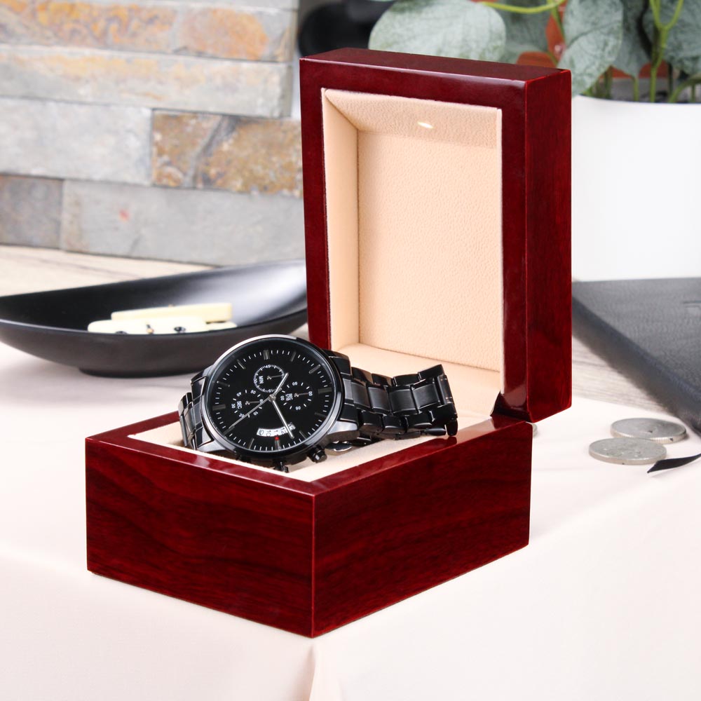 Gift For Husband - Till the End of Time Watch