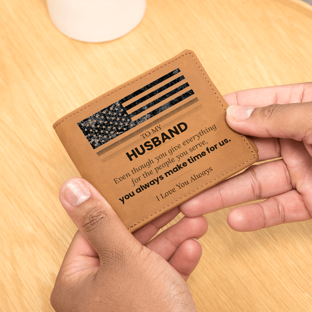 Gift For Husband - Fathers Day Wallet