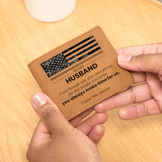 Gift For Husband - Fathers Day Wallet