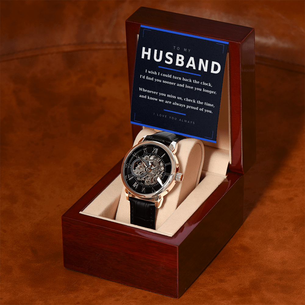 Gift For Husband -  Always Proud Of You Watch