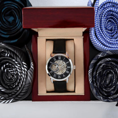 To My Dad — Men's Luxury Watch with Message Card