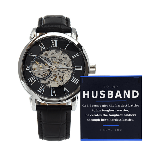 Gift For Husband  - Policemans Fathers Day Watch