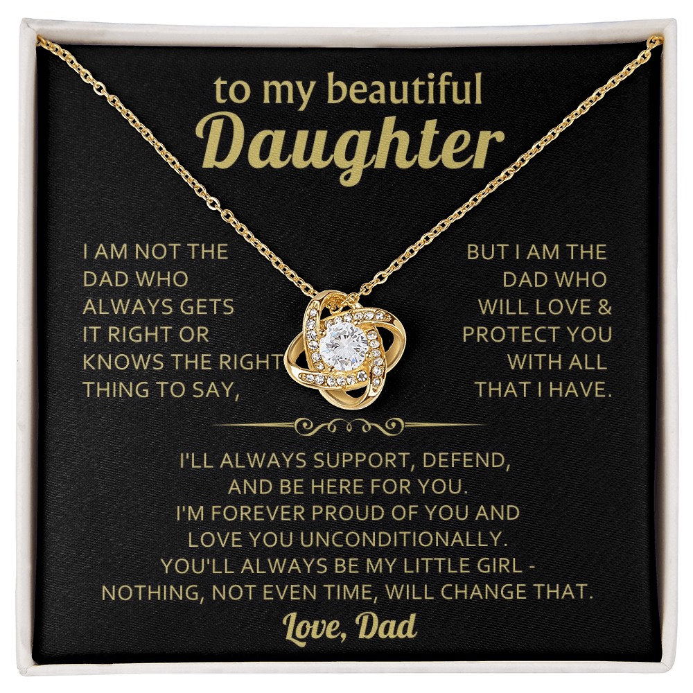 Gift For Daughter | Infinity Knot Neckalce