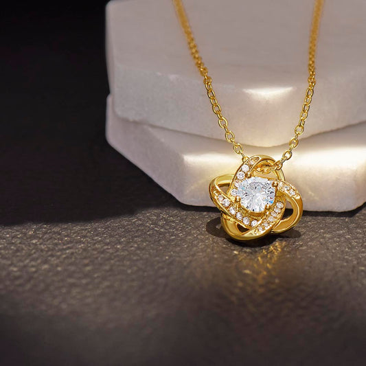 Gift For Granddaughter - Never Stop Spoiling You - Infinity Knot Necklace