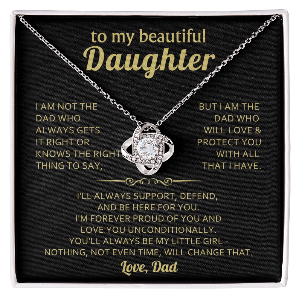 Gift For Daughter | Infinity Knot Neckalce