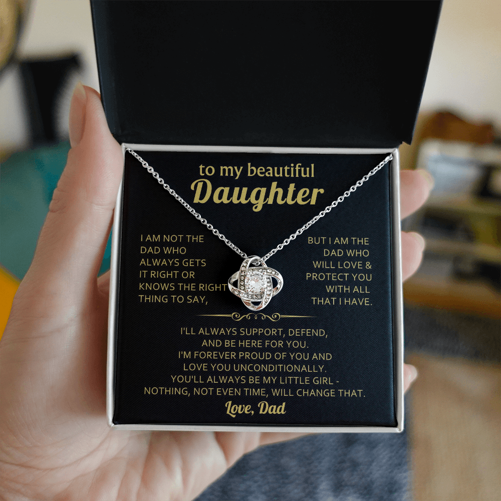Gift For Daughter | Infinity Knot Neckalce