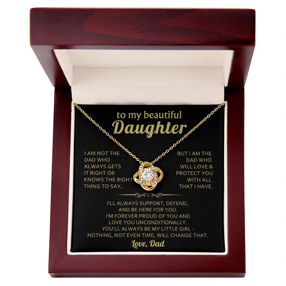 Gift For Daughter | Infinity Knot Neckalce