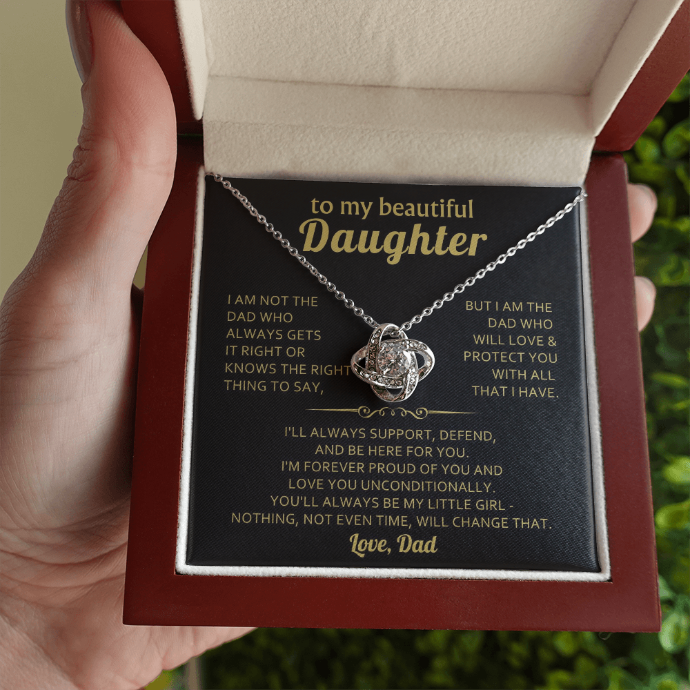 Gift For Daughter | Infinity Knot Neckalce