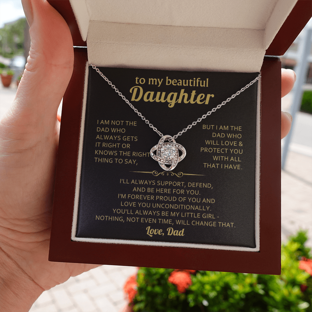 Gift For Daughter | Infinity Knot Neckalce