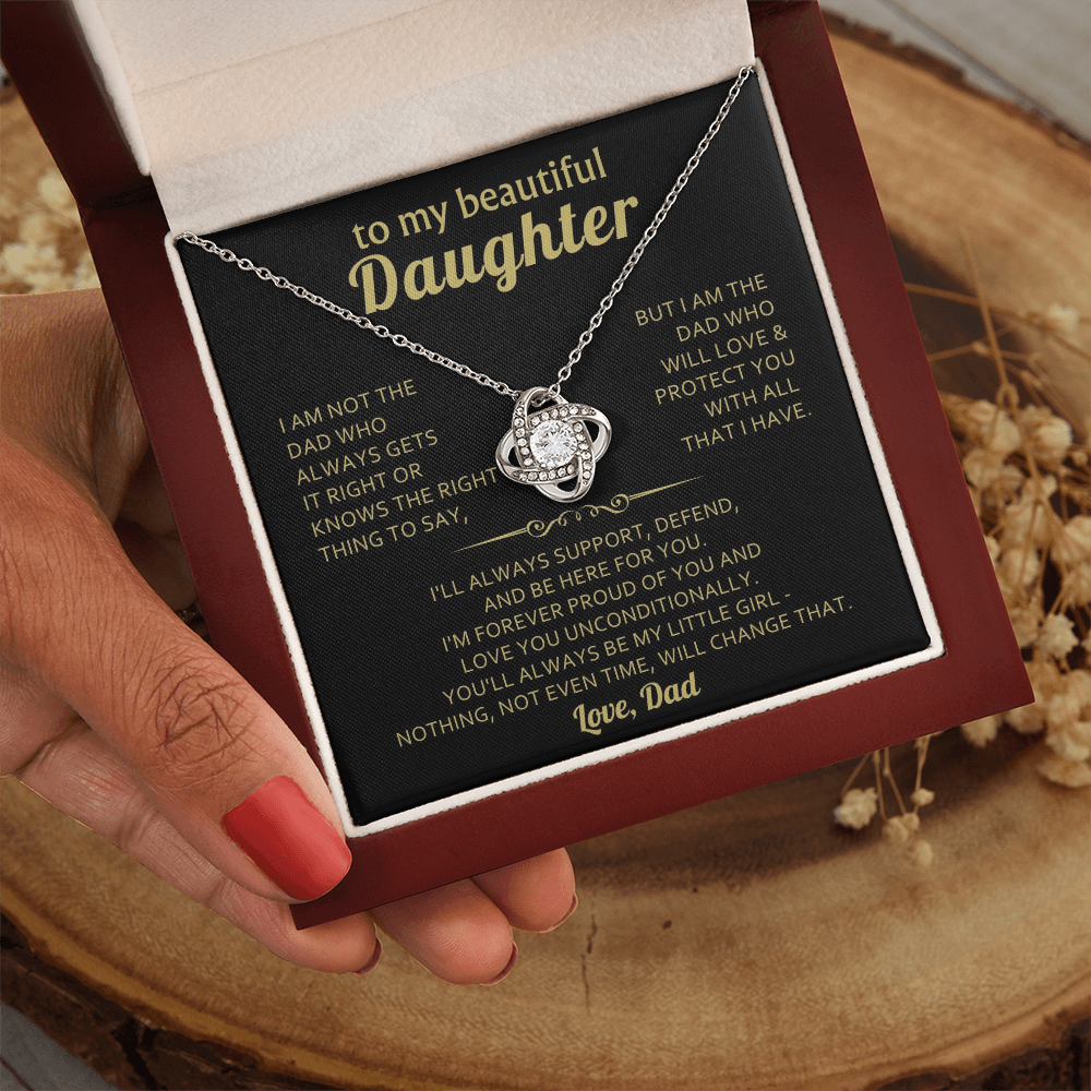 Gift For Daughter | Infinity Knot Neckalce