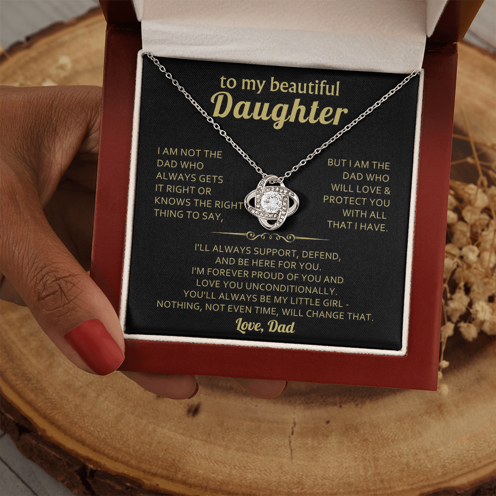 Gift For Daughter | Infinity Knot Neckalce
