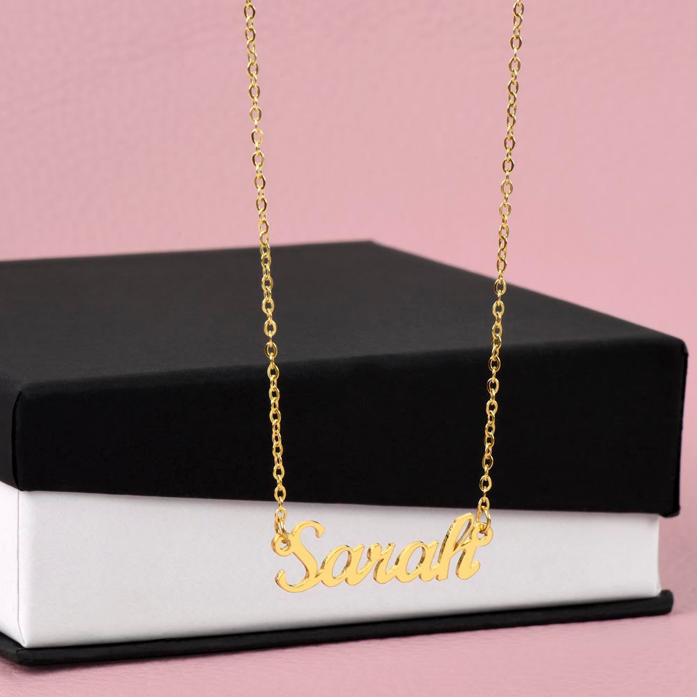 Personalized Name Necklace Gift