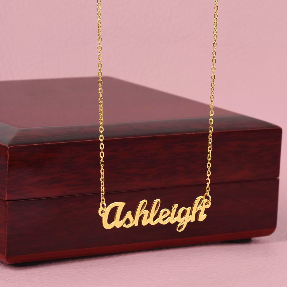 Personalized Name Necklace Gift