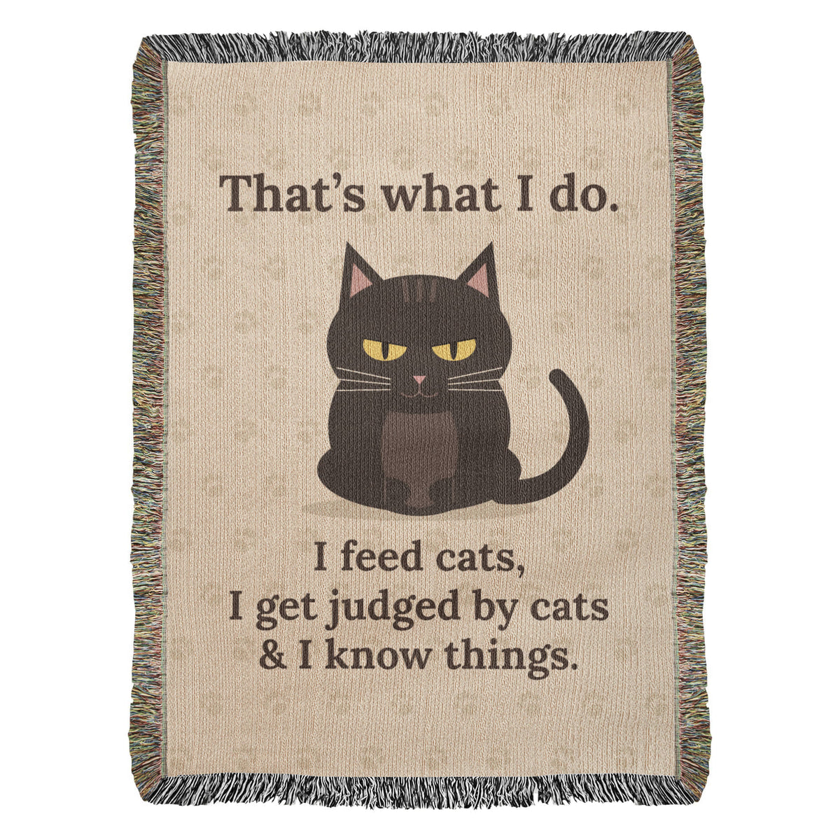 Funny Cat Blanket
