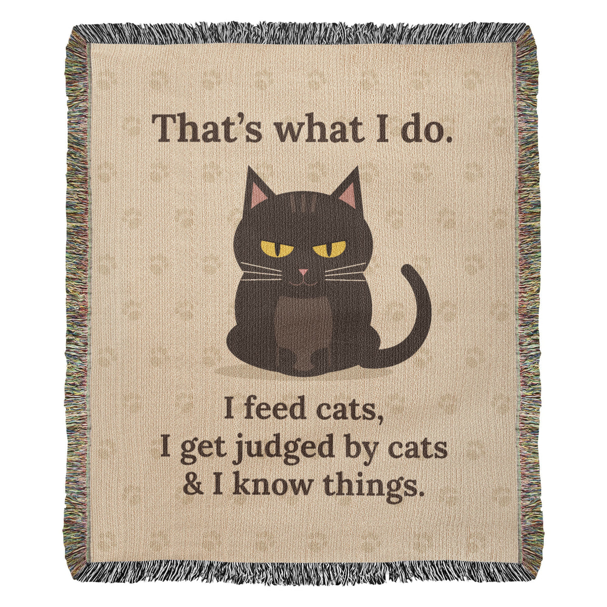 Funny Cat Blanket