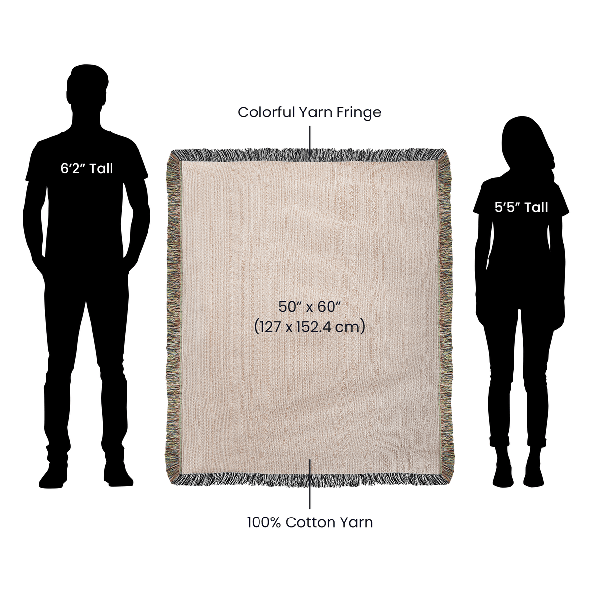 Wake Up, Pet the Coffee Funny Dog Woven Blanket