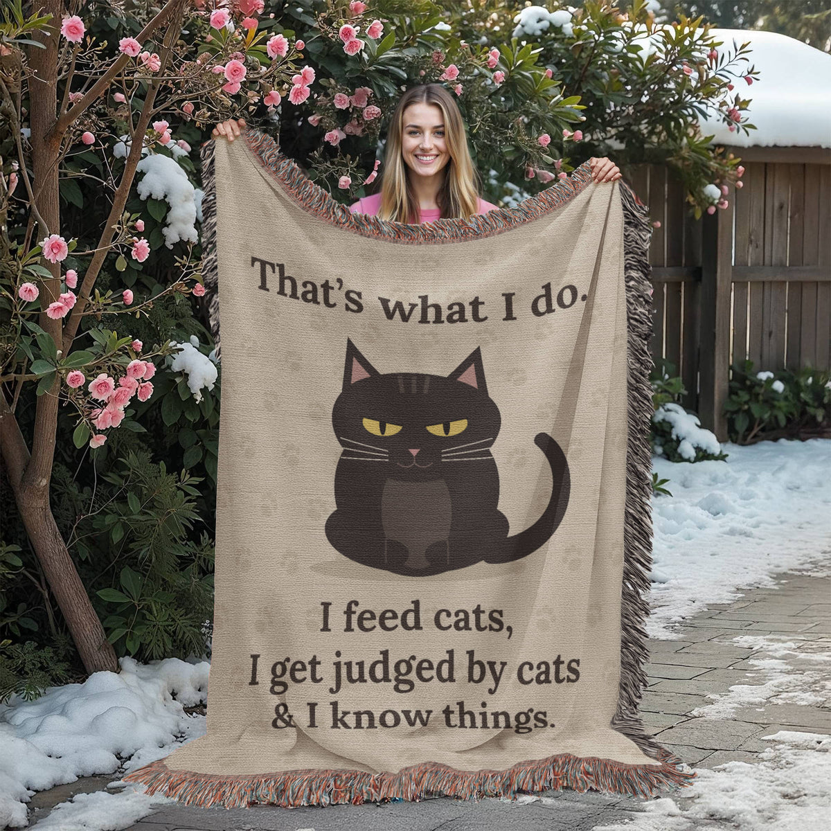 Funny Cat Blanket