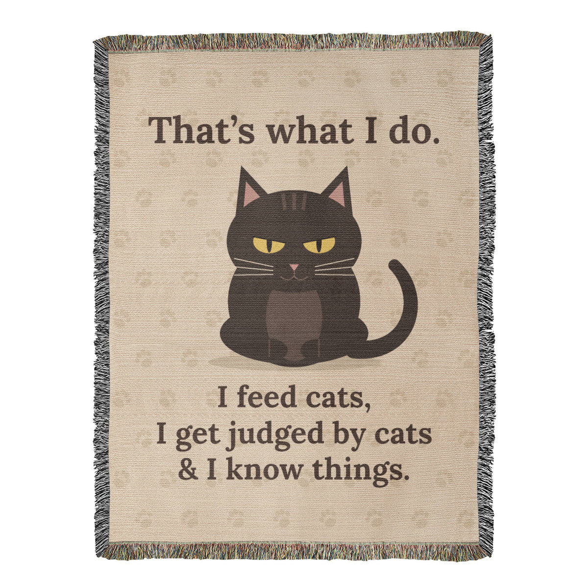 Funny Cat Blanket